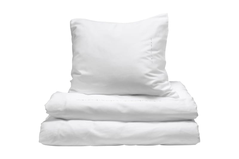SATIINI Bäddset 210x150 cm Vit - Sängkläder - Bäddset dubbelsäng - Bäddset & påslakanset