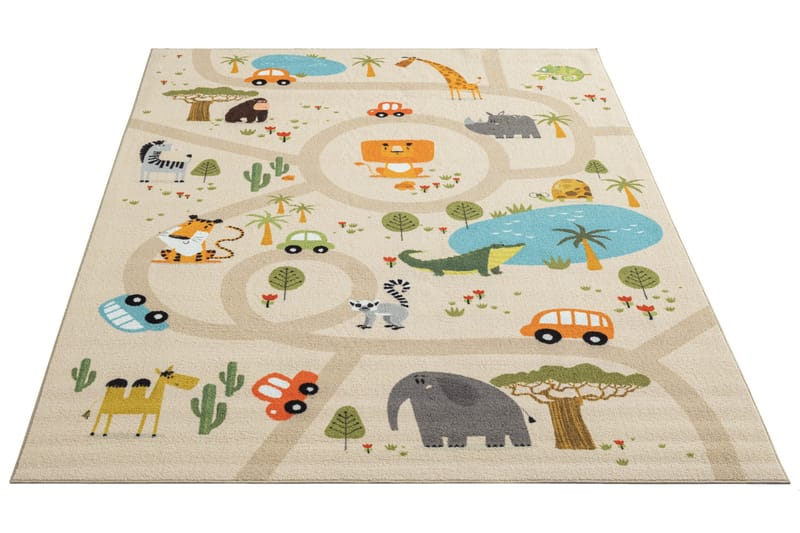Play Barnmatta 160x230 cm - Beige - Barn & bebis - Barntextilier - Barnmattor