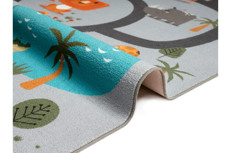 Play Barnmatta 160x230 cm - Grå - Barn & bebis - Barntextilier - Barnmattor