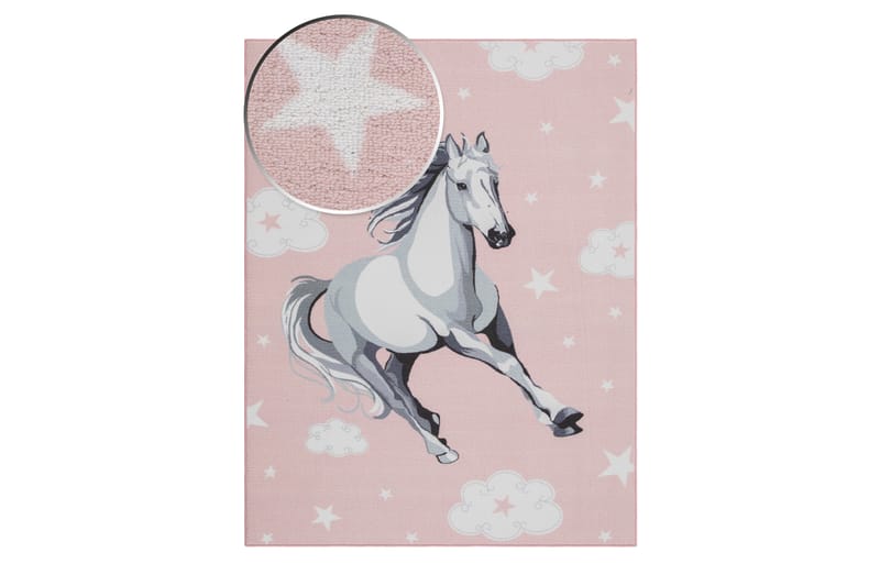 Play Barnmatta 160x230 cm - Rosa - Barn & bebis - Barntextilier - Barnmattor