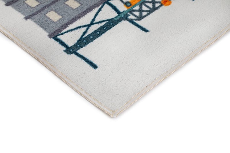 Rajender Barnmatta 120x160 cm Rektangulär - Linne - Barn & bebis - Barntextilier - Barnmattor
