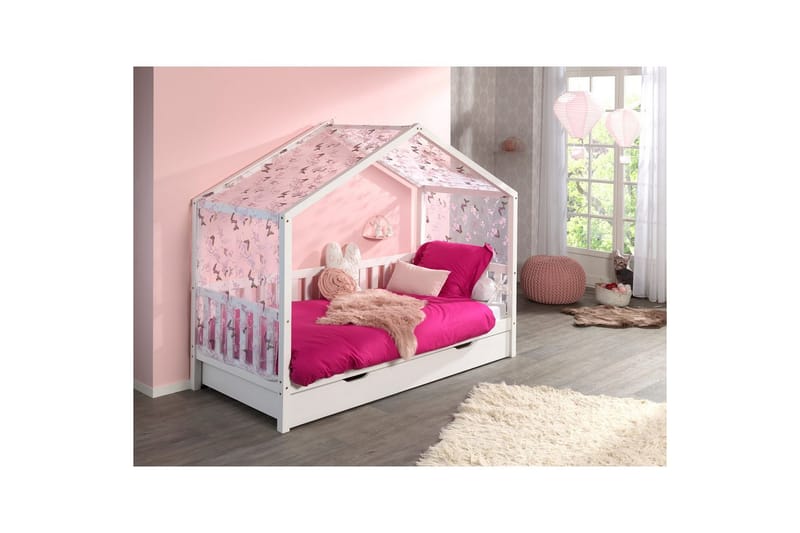 Dallas Barngardiner 440 cm - Vit - Barn & bebis - Barnrumsinredning & leksaker