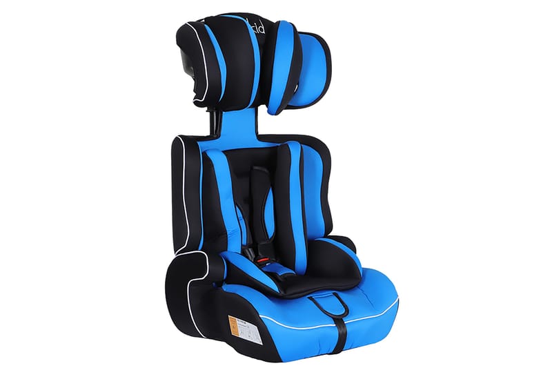 Kikid Bilbarnstol Basic R129 76-105 cm - Svart/Blå - Barn & bebis - För barn - Bilstolar & babyskydd - Bilbarnstolar