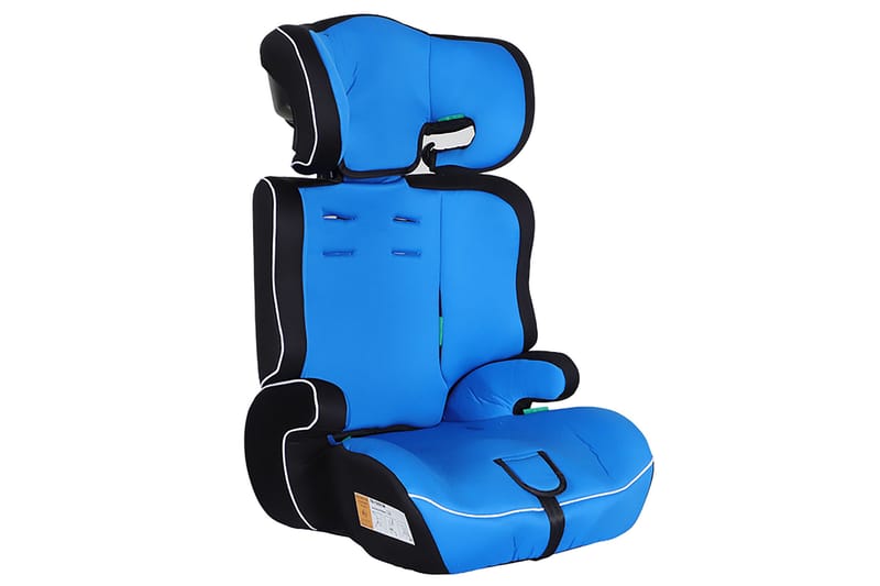Kikid Bilbarnstol Basic R129 76-105 cm - Svart/Blå - Barn & bebis - För barn - Bilstolar & babyskydd - Bilbarnstolar