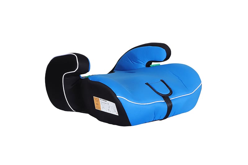 Kikid Bilbarnstol Basic R129 76-105 cm - Svart/Blå - Barn & bebis - För barn - Bilstolar & babyskydd - Bilbarnstolar