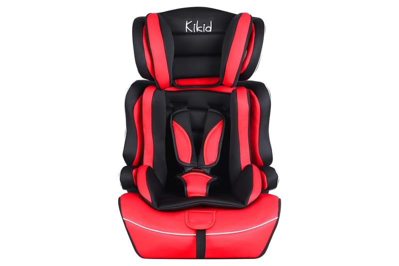 Kikid Bilbarnstol Basic R129 76-105 cm - Svart/Orange - Barn & bebis - För barn - Bilstolar & babyskydd - Bilbarnstolar