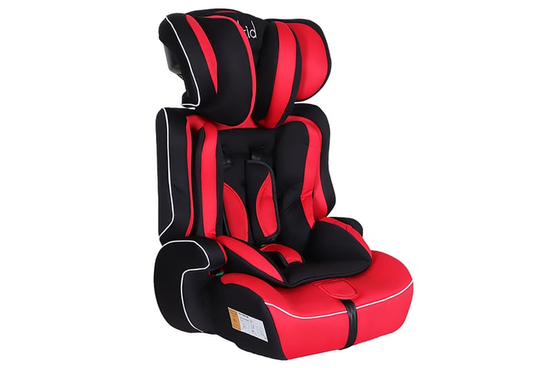 Kikid Bilbarnstol Basic R129 76-105 cm - Svart/Orange - Barn & bebis - För barn - Bilstolar & babyskydd - Bilbarnstolar