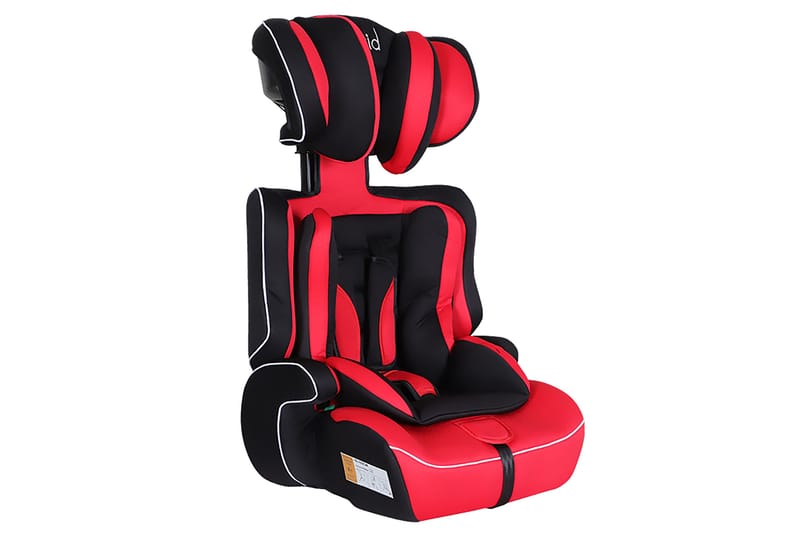 Kikid Bilbarnstol Basic R129 76-105 cm - Svart/Orange - Barn & bebis - För barn - Bilstolar & babyskydd - Bilbarnstolar