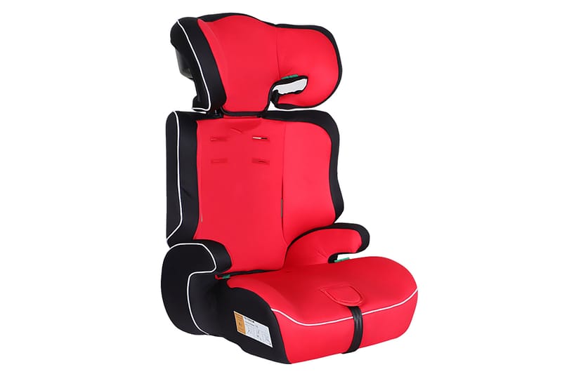 Kikid Bilbarnstol Basic R129 76-105 cm - Svart/Orange - Barn & bebis - För barn - Bilstolar & babyskydd - Bilbarnstolar