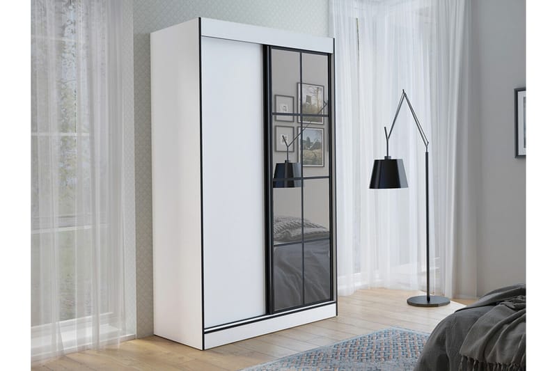 Aberfelt Barnskåp 120x216 cm Vit - Barn & bebis - Förvaring barnrum