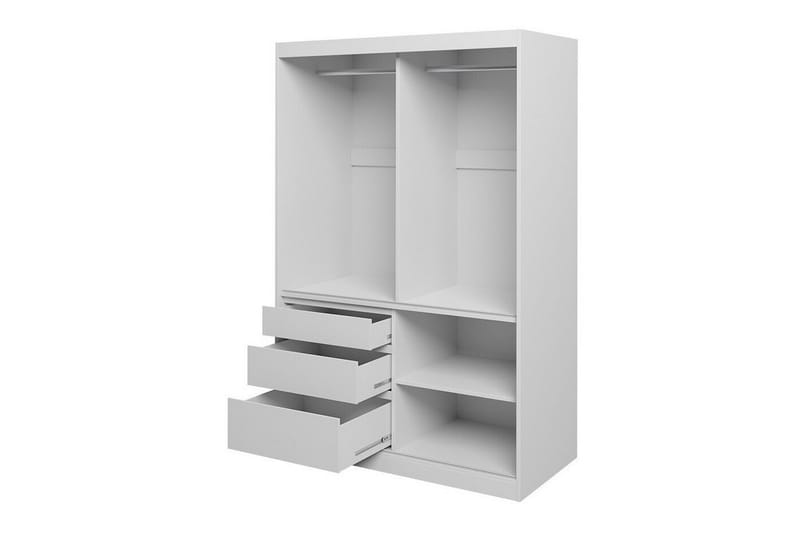 Aberfelt Barnskåp 140x216 cm Vit - Barn & bebis - Förvaring barnrum