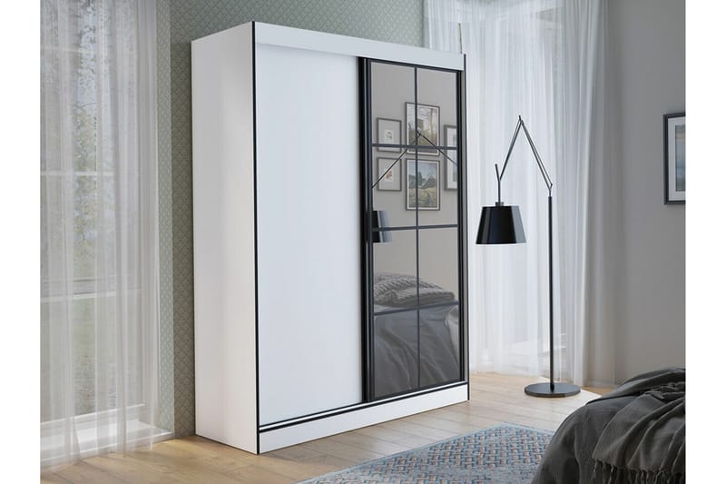 Aberfelt Barnskåp 150x216 cm Vit - Barn & bebis - Förvaring barnrum