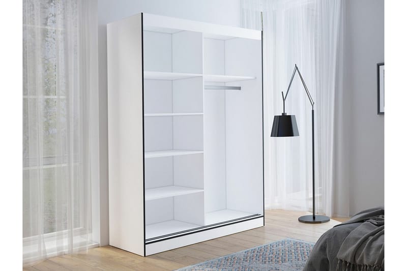 Aberfelt Barnskåp 180x216 cm Vit - Barn & bebis - Förvaring barnrum