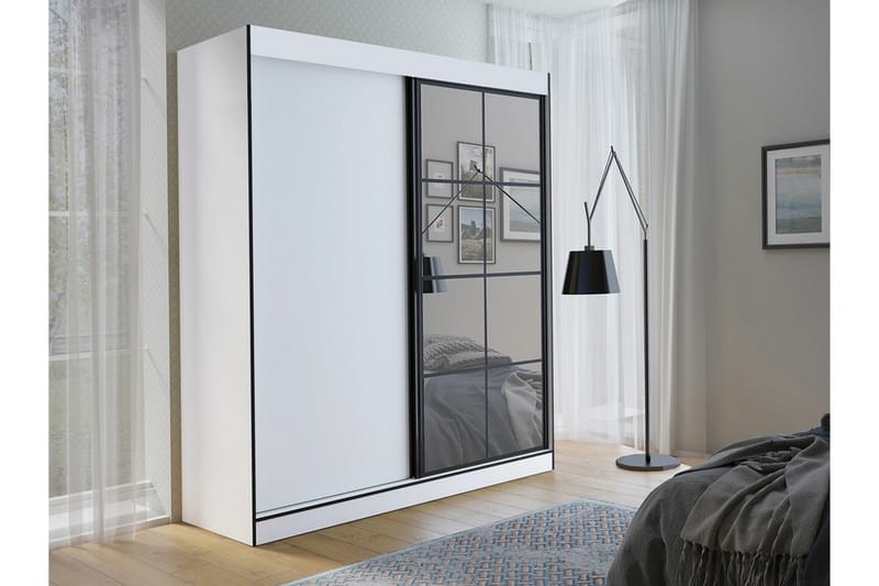 Aberfelt Barnskåp 180x216 cm Vit - Barn & bebis - Förvaring barnrum