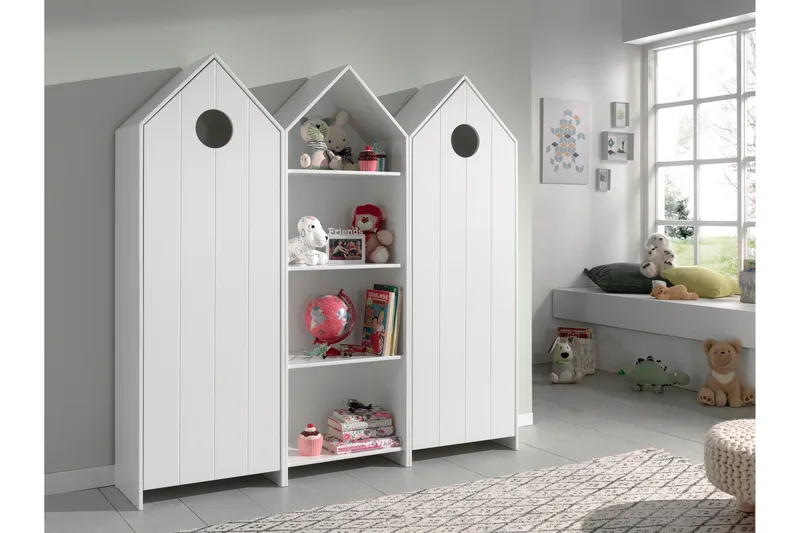 Bustorp Garderobsset - Vit - Förvaring - Skåp - Garderobsskåp