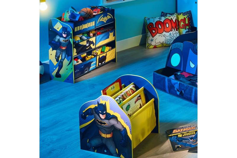 BATMAN Leksakslåda Blå/Gul - Leksakslådor - Förvaring barnrum - Barnrum
