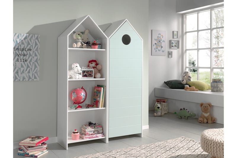 Bustorp Barnmöbelset, Vit/Mintgrön