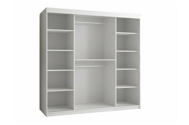 Dunvegan Garderob 180x200 cm Svart - Barn & bebis - Förvaring barnrum