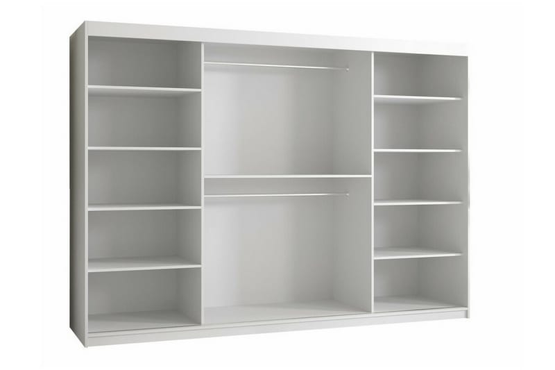 Dunvegan Garderob 250x200 cm Svart - Barn & bebis - Förvaring barnrum