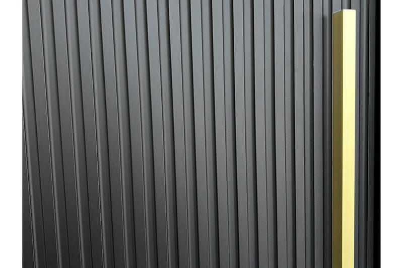 Dunvegan Garderob 250x200 cm Svart - Barn & bebis - Förvaring barnrum