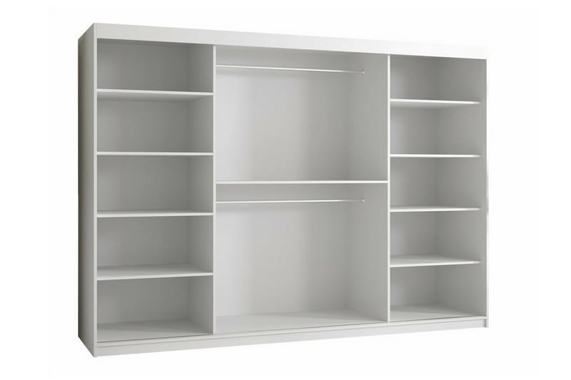 Dunvegan Garderob 250x200 cm Svart - Barn & bebis - Förvaring barnrum
