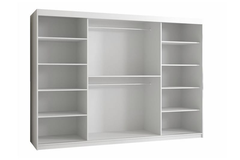 Dunvegan Garderob 250x200 cm Vit - Barn & bebis - Förvaring barnrum