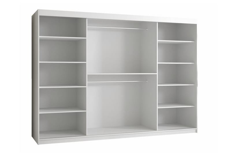 Dunvegan Garderob 250x200 cm Vit - Barn & bebis - Förvaring barnrum
