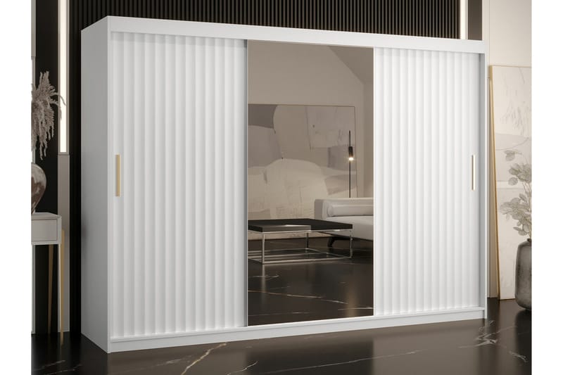 Dunvegan Garderob 250x200 cm Vit - Barn & bebis - Förvaring barnrum