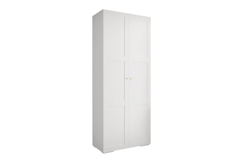 Greencastle Barnskåp 100x237 cm Vit - Barn & bebis - Förvaring barnrum