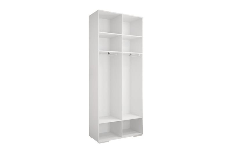 Greencastle Barnskåp 100x237 cm Vit - Barn & bebis - Förvaring barnrum