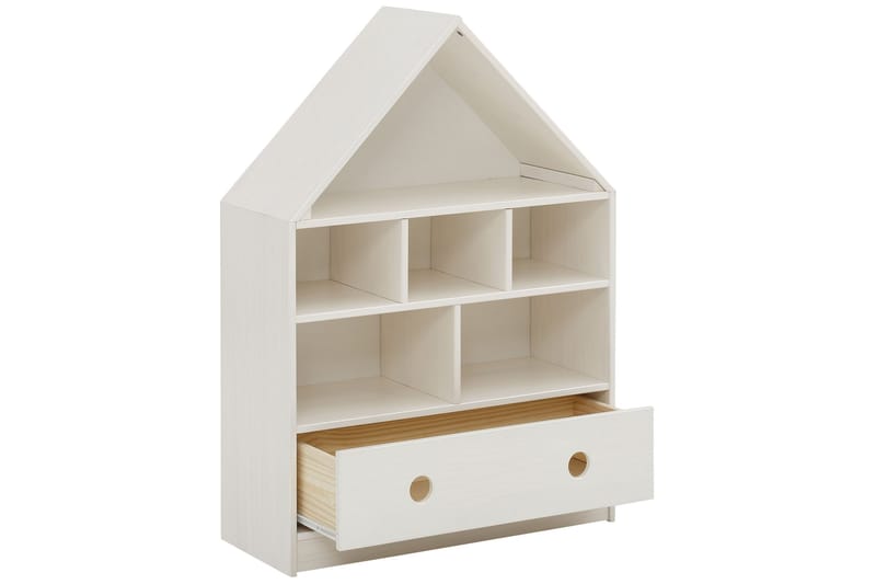 BILIANA Barnhylla 75 cm Vit - Barn & bebis - Förvaring barnrum - Hylla barnrum - Bokhylla barn