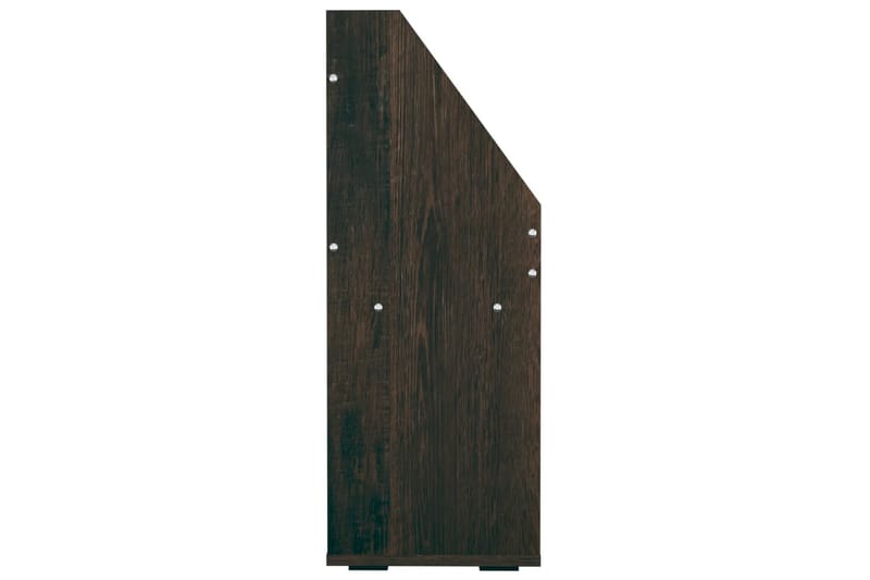 Tidningsställ för barn rökig ek 71x30x78,5 cm spånskiva - Brun - Barn & bebis - Förvaring barnrum - Hylla barnrum - Bokhylla barn