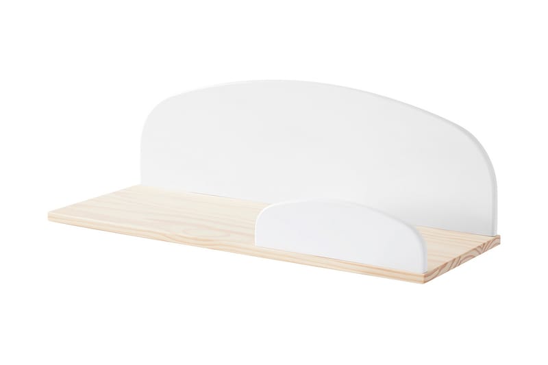 HIPSTOP Vägghylla 65 cm Vit - Kökshylla - Vägghylla - Vägghylla barnrum