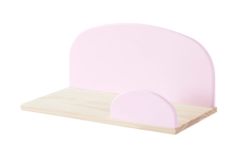 HIPSTOP Vägghylla 45 cm Rosa - Rosa - Barn & bebis - Förvaring barnrum - Hylla barnrum - Vägghylla barnrum
