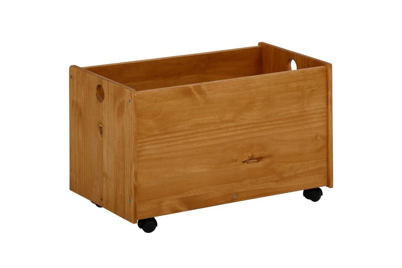Leksakslåda/Skrin Alpi 68x39x43 cm, Grå - 68x39x43 cm, Grå - Barn & bebis - Förvaring barnrum - Leksaksförvaring - Leksakslådor