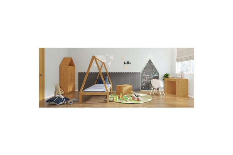Leksakslåda/Skrin Alpi 70x40x40 cm, Natur - 70x40x40 cm, Natur - Barn & bebis - Förvaring barnrum - Leksaksförvaring - Leksakslådor