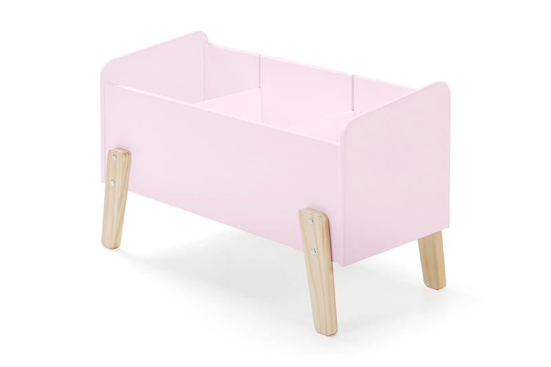 HIPSTOP Förvaringslåda Rosa - Rosa - Barn & bebis - Förvaring barnrum - Leksaksförvaring - Leksakslådor