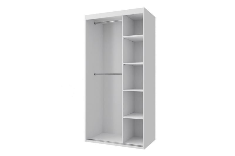 Midford Barnskåp 100x205 cm Vit - Barn & bebis - Förvaring barnrum