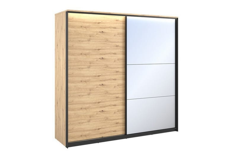 Rathmore Barnskåp 220x221 cm Svart - Barn & bebis - Förvaring barnrum