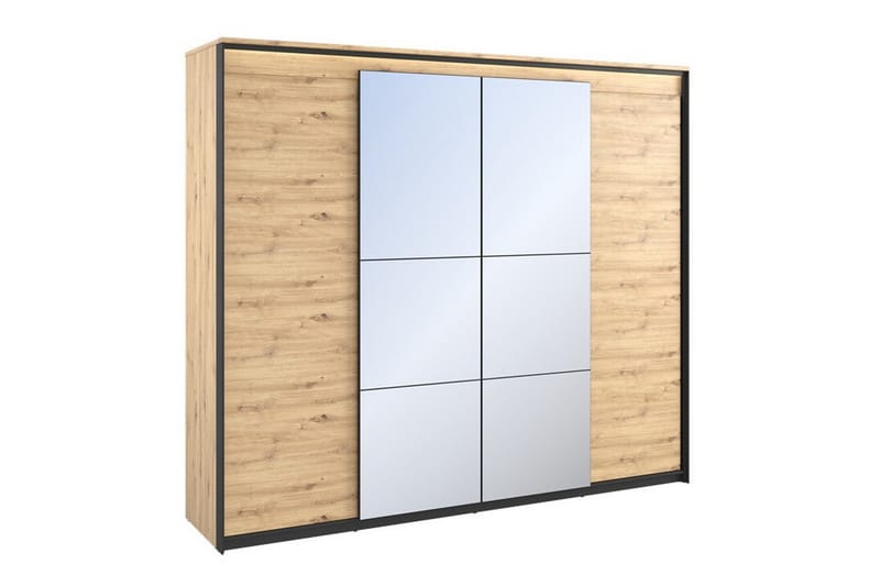 Rathmore Barnskåp 250x221 cm Svart - Barn & bebis - Förvaring barnrum