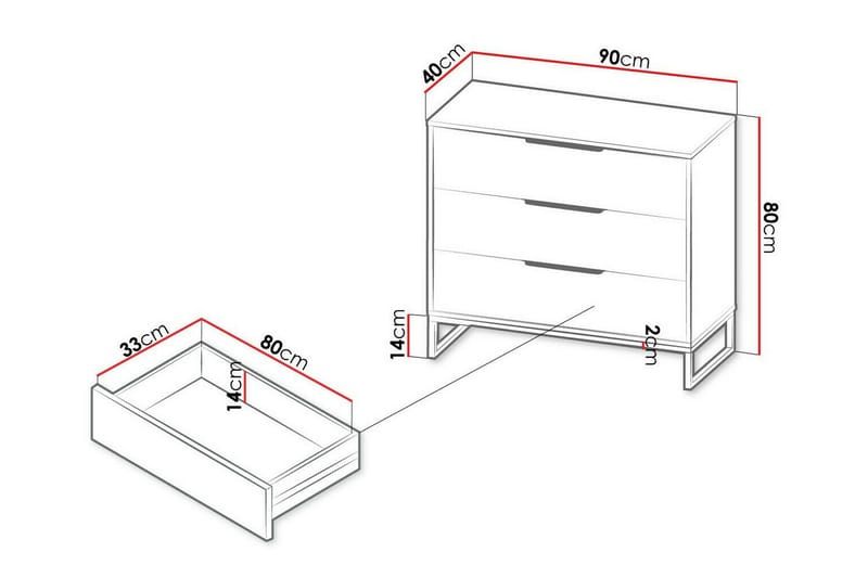 Staffin Barnskåp 90x80 cm Vit - Barn & bebis - Förvaring barnrum