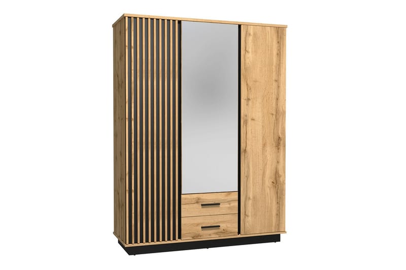 Strathy Barnskåp 146x194 cm Svart - Barn & bebis - Förvaring barnrum