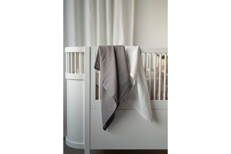 Muslinwrap 70 x 70 cm 2-Pack Mörkgrå - Mörkgrå - Barn & bebis - Barnrumsinredning & leksaker