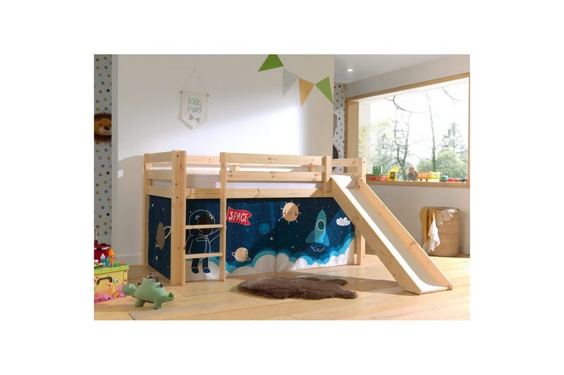 Pino Barngardiner 140 cm - Blå - Barn & bebis - Barnrumsinredning & leksaker