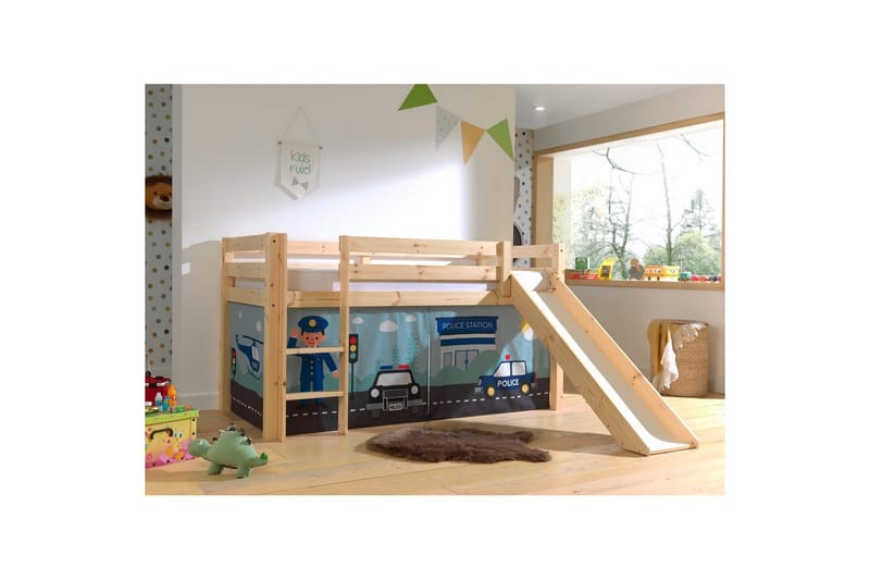 Pino Barngardiner 140 cm - Blå - Barn & bebis - Barnrumsinredning & leksaker