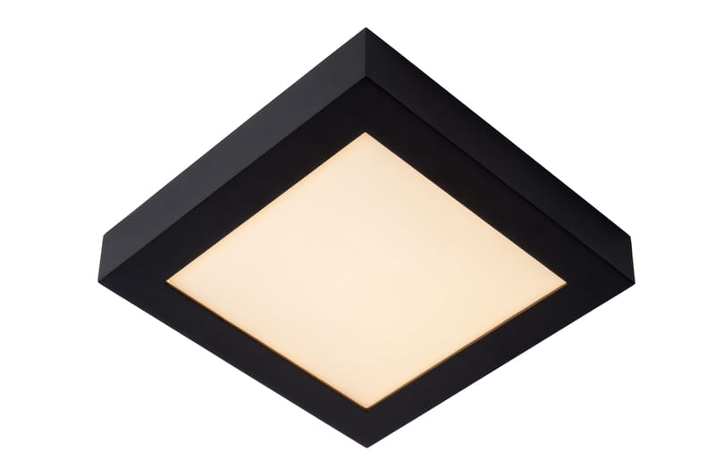 BRICE Taklampa Badrum LED Svart - Lucide - Badrumsbelysning - Badrumslampa tak