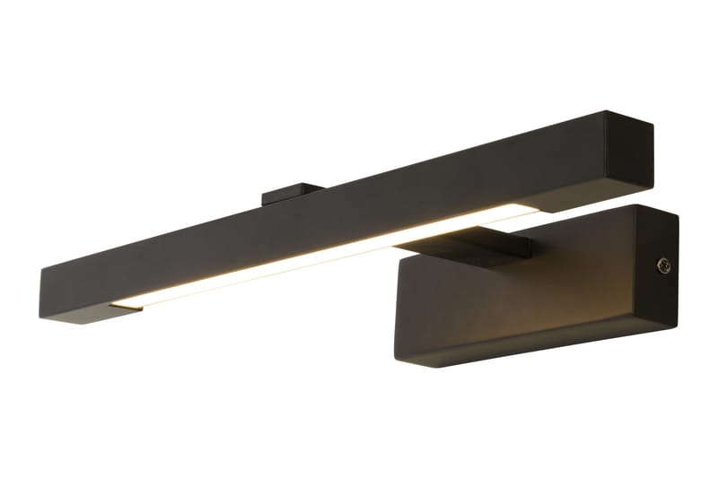LUCCA vägglampa bad, svart - Aneta Lighting - Badrumsbelysning - Badrumslampa vägg