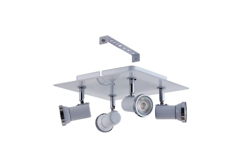 Spotlight Eglo Tamara 1 Kvadrat Vit, Krom - Vit/Krom - Belysning - Badrumsbelysning