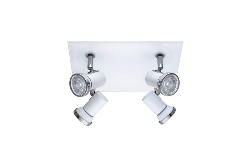 Spotlight Eglo Tamara 1 Kvadrat Vit, Krom - Vit/Krom - Belysning - Badrumsbelysning