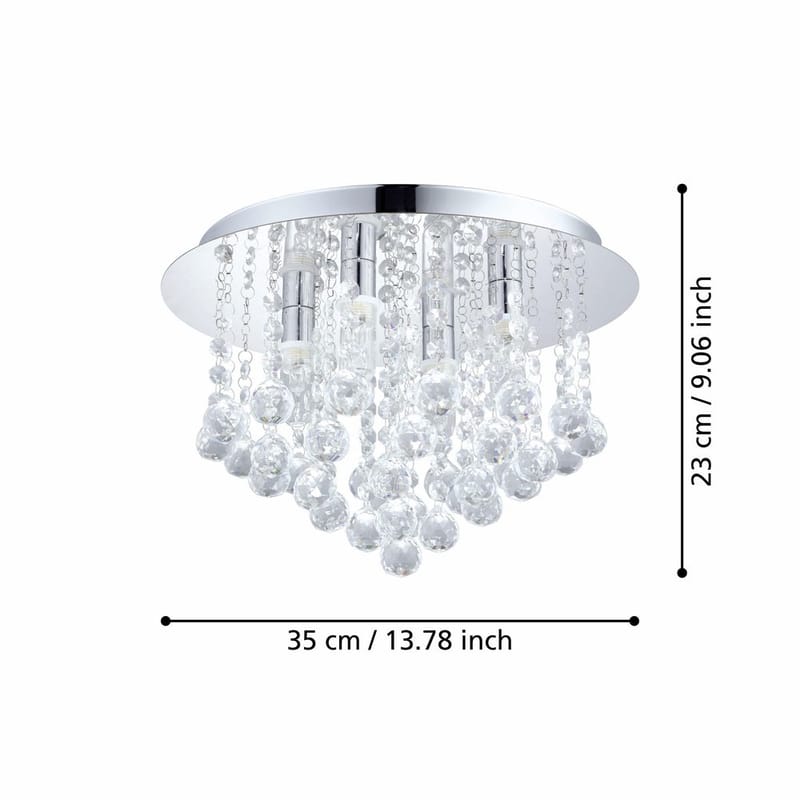 Taklampa Almonte - 350 mm - Belysning - Inomhusbelysning & lampor - Taklampor & takbelysning - Plafond